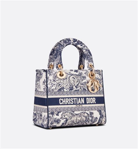 lady dior toile de jouy bag|dior d-lite bag.